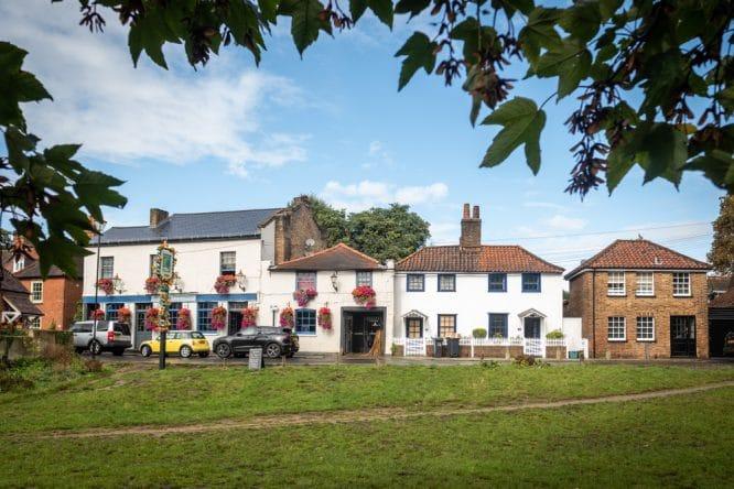 The exterior of the Crooked Billet pub on Wimbledon Common, one of the stops on one of the best pub crawls in London