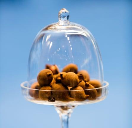 Rich pickings: chocolates at the wonderfully unmodernised Confiserie Honold.