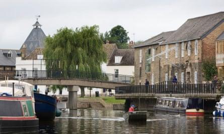 Messing about in boats at Ely.