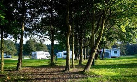 Spiers House campsite, North York Moors National Park 