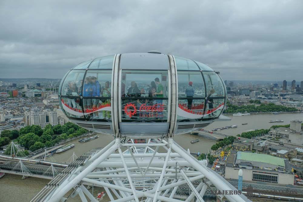 Vistas desde la Noria de Londres 