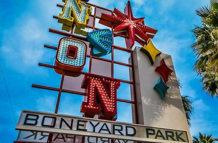The Boneyard At The Neon Museum