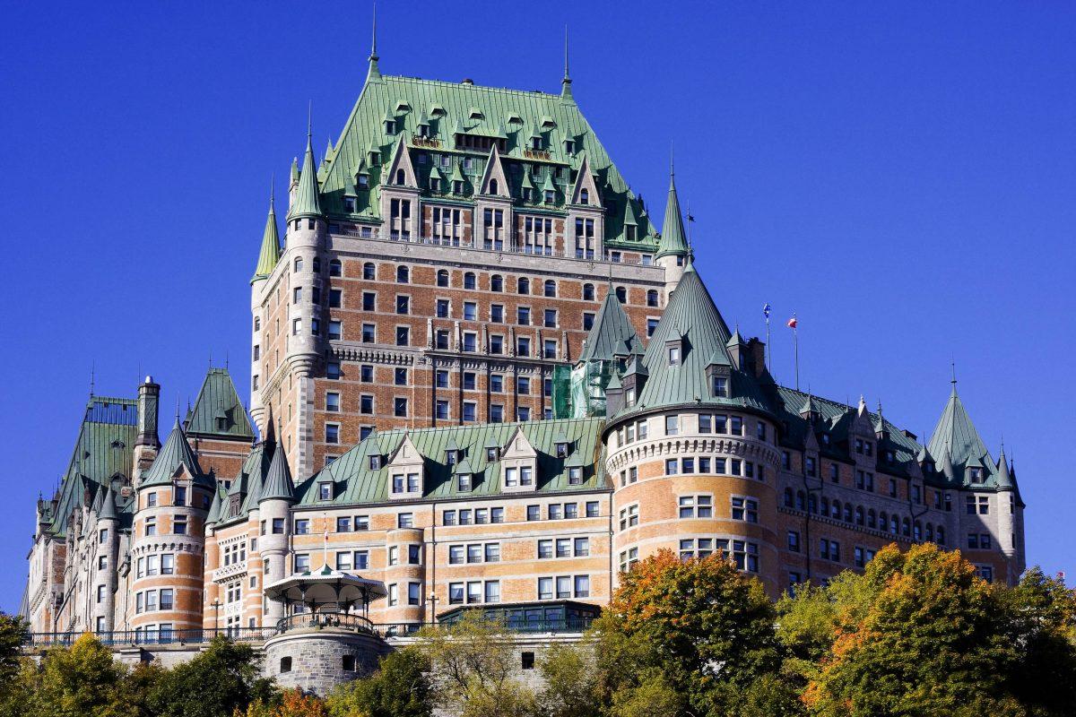 The famous Château Frontenac hotel in Canada used to be the seat of the British governors in Quebec, Canada - © Vlad G / Shutterstock