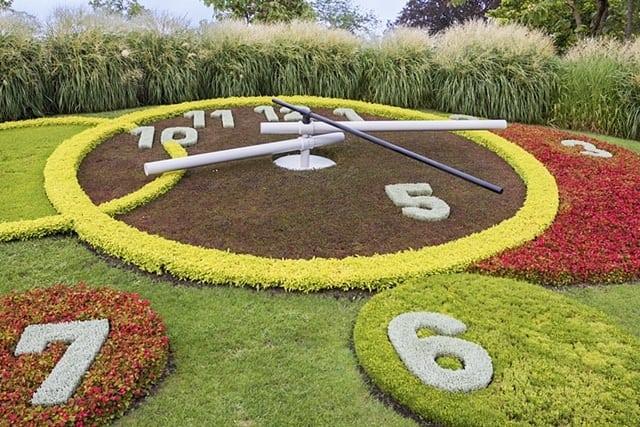 relogio flores - Dicas de Genebra para quem vai a primeira vez