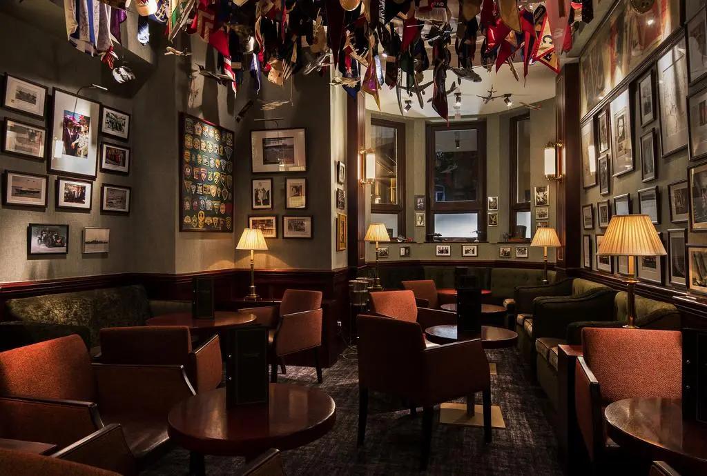 The American Bar at the Stafford, one of the best luxury hotels in London