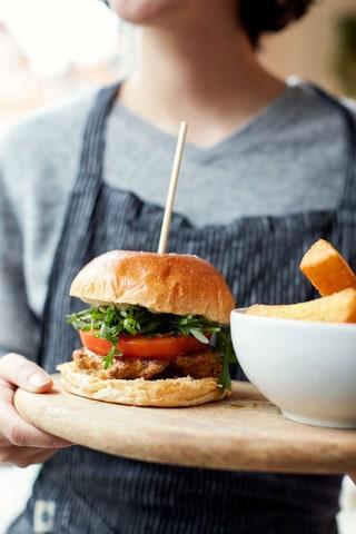 ESSENTIAL VEGAN SHOREDITCH      Catch your breath and relax in this lightfilled mellow space where about half of the...