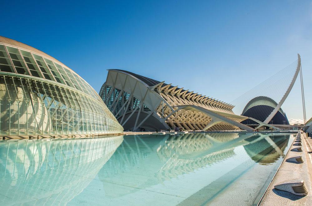 Valencia Stadt der Künste und der Wissenschaften
